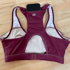 Senita Mama Mia Nursing Sports Bra - Mulberry